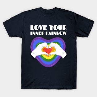 FOLLOW YOUR INNER RAINBOW T-Shirt